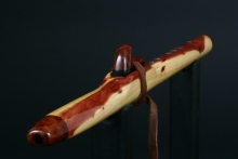 Eastern Red Cedar Native American Flute, Minor, High F-5, #D17L